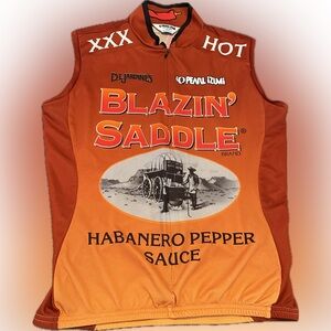 2002 Ladies S Pearl Izumi Blazin' Saddle Cycling Jersey